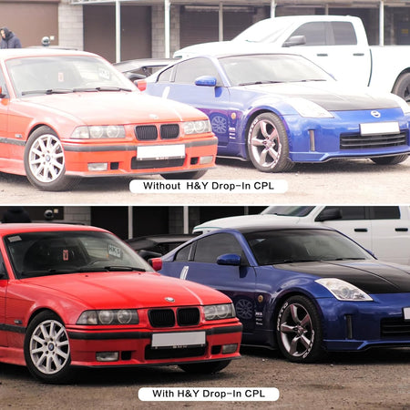 H&Y Filters Drop-in (95mm) Circular Polariser (CPL) Filter for RevoRing Swift Drop-in Racks & K-Series Magnetic Holder