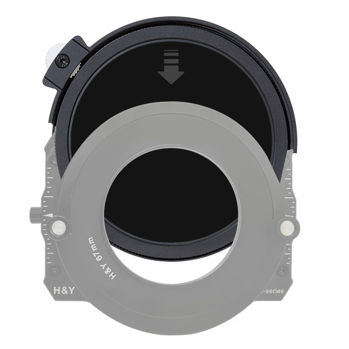H&Y Filters Drop-in (95mm) Circular Polariser (CPL) Filter for RevoRing Swift Drop-in Racks & K-Series Magnetic Holder