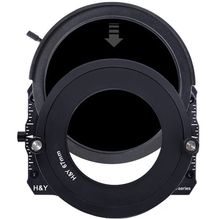 H&Y Filters Drop-in (95mm) ND1000 Filter for RevoRing Swift Drop-in Racks & K-Series Magnetic Holder