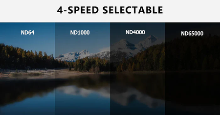 H&Y Filters Drop-in (95mm) ND65000 Filter for RevoRing Swift Drop-in Racks & K-Series Magnetic Holder