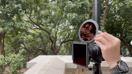 H&Y Filters Drop-in (95mm) ND65000 Filter for RevoRing Swift Drop-in Racks & K-Series Magnetic Holder