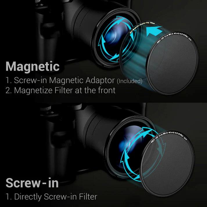 -H&Y Filters HD EVO-Series Magnetic Balancer GND16 (4 Stop) Filter & Adapter Ring - 67mm-ND Grad Filters-H&Y Filters