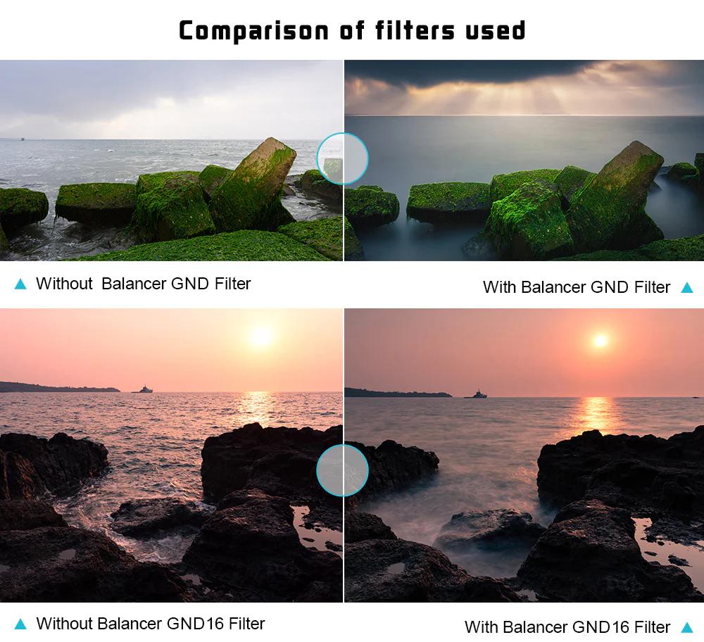 -H&Y Filters HD EVO-Series Magnetic Balancer GND16 (4 Stop) Filter & Adapter Ring - 67mm-ND Grad Filters-H&Y Filters