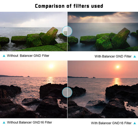 -H&Y Filters HD EVO-Series Magnetic Balancer GND16 (4 Stop) Filter & Adapter Ring - 95mm-ND Grad Filters-H&Y Filters