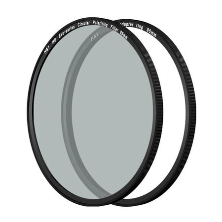 -H&Y Filters HD EVO-Series Magnetic Circular Polarising (CPL) Filter & Adapter Ring - 95mm-Circular Polariser Filters-H&Y Filters