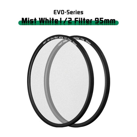 -H&Y Filters HD EVO-Series Magnetic White Mist (1/2) Filter & Adapter Ring - 95mm-White Mist Filters-H&Y Filters