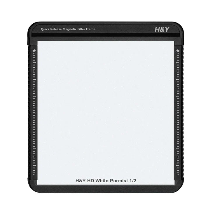 -H&Y Filters K-Series 100x100mm MRC White Promist 1/2 Filter with Frame (HD Optical Glass)-100x100 Filters-H&Y Filters