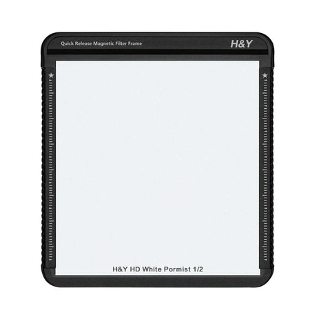 -H&Y Filters K-Series 100x100mm MRC White Promist 1/2 Filter with Frame (HD Optical Glass)-100x100 Filters-H&Y Filters