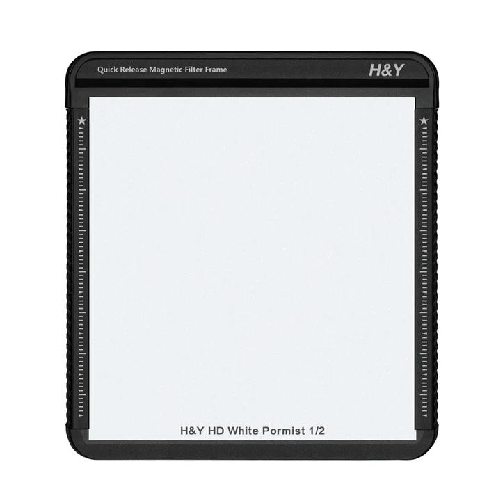 -H&Y Filters K-Series 100x100mm MRC White Promist 1/2 Filter with Frame (HD Optical Glass)-100x100 Filters-H&Y Filters