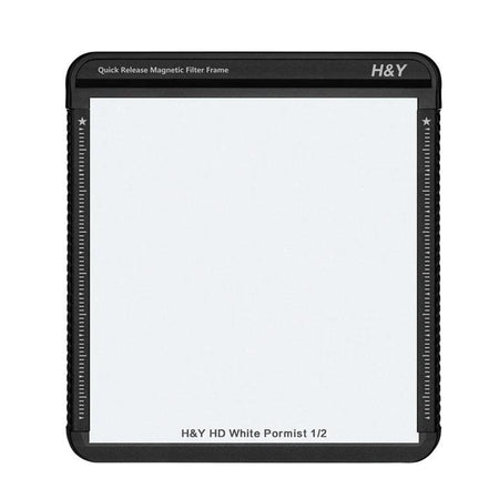 -H&Y Filters K-Series 100x100mm MRC White Promist 1/2 Filter with Frame (HD Optical Glass)-100x100 Filters-H&Y Filters