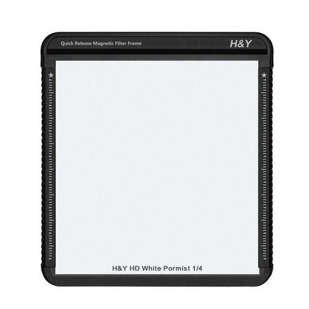 -H&Y Filters K-Series 100x100mm MRC White Promist 1/4 Filter with Frame (HD Optical Glass)-100x100 Filters-H&Y Filters