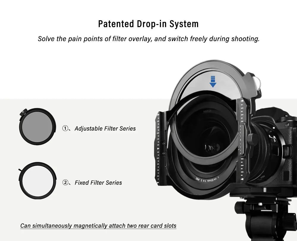 -H&Y Filters K-Series Magnetic Filter Holder Mark III (Holder Only)-Filter Holders-Kudos Cameras