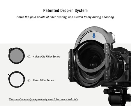 -H&Y Filters K-Series Magnetic Filter Holder Mark III (Holder Only)-Filter Holders-Kudos Cameras