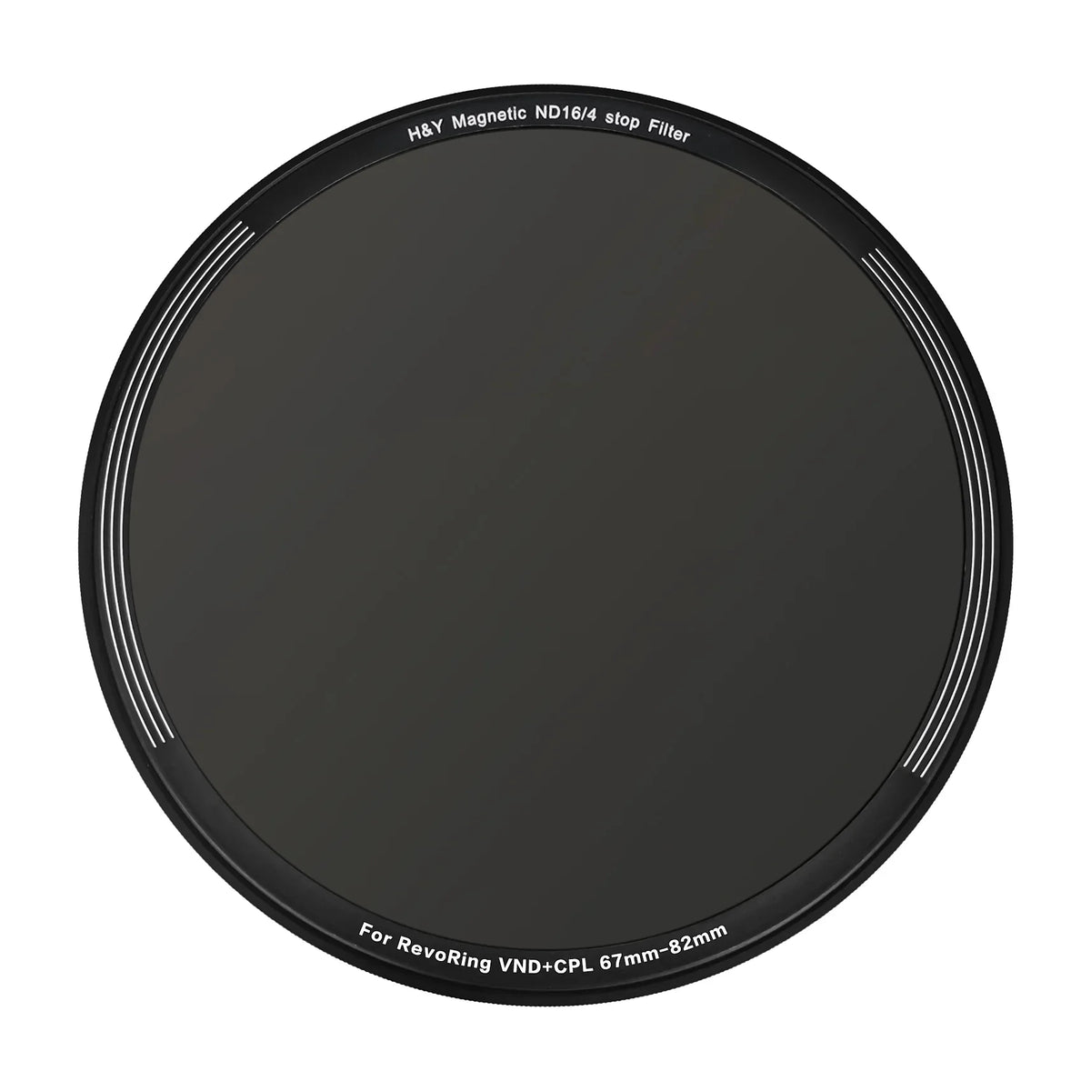 -H&Y Filters ND16 (4 Stop) Magnetic Clip-On Filter for RevoRing (58-77mm)-77mm Filters for Revo & Swift Rings-H&Y Filters