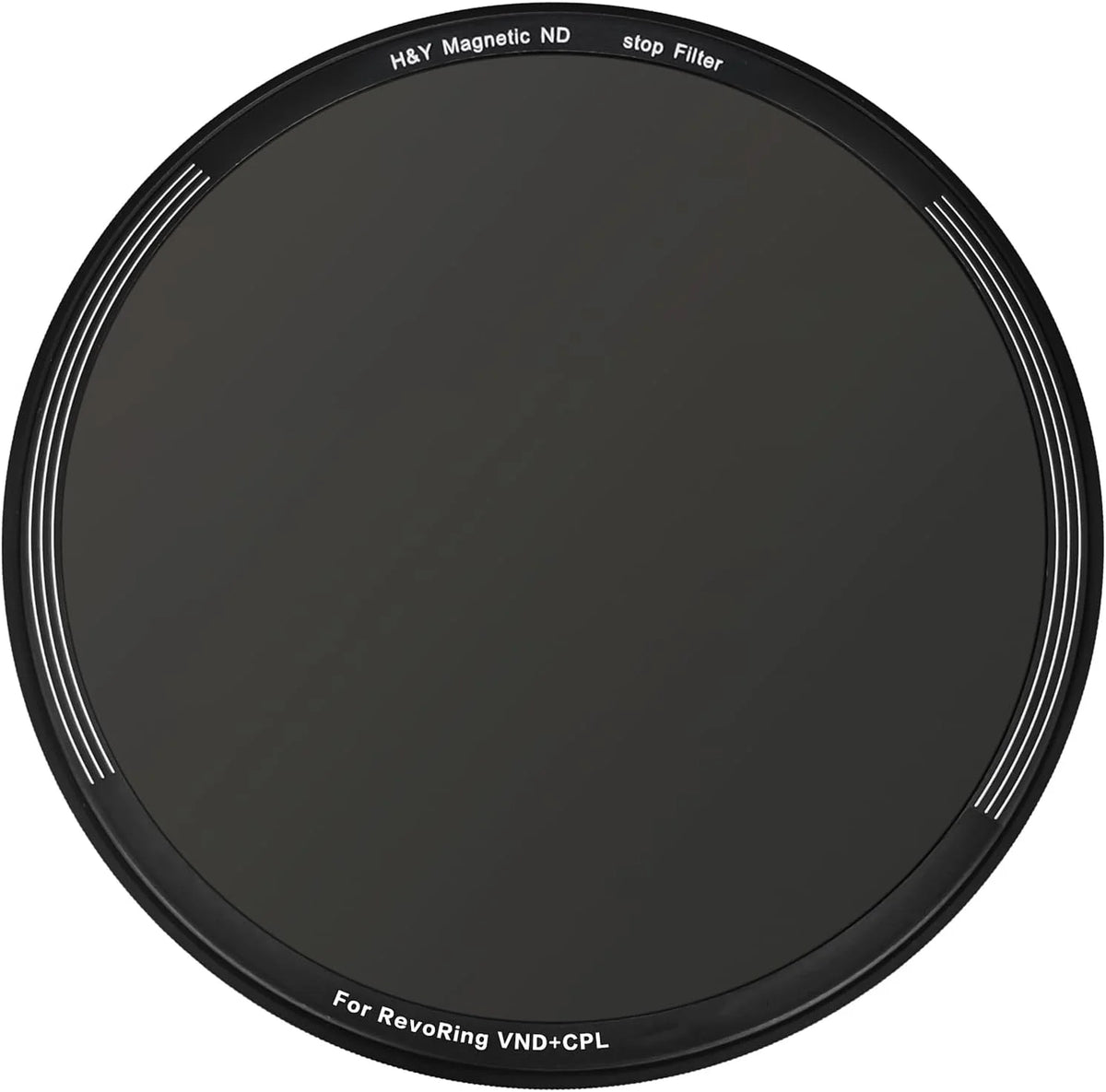 -H&Y Filters ND4 (2 Stop) Magnetic Clip-On Filter for RevoRing (67-82mm)-82mm Filters for Revo & Swift Rings-H&Y Filters