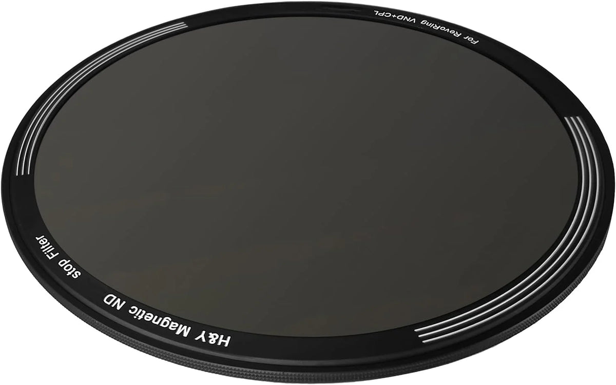 -H&Y Filters ND4 (2 Stop) Magnetic Clip-On Filter for RevoRing (67-82mm)-82mm Filters for Revo & Swift Rings-H&Y Filters