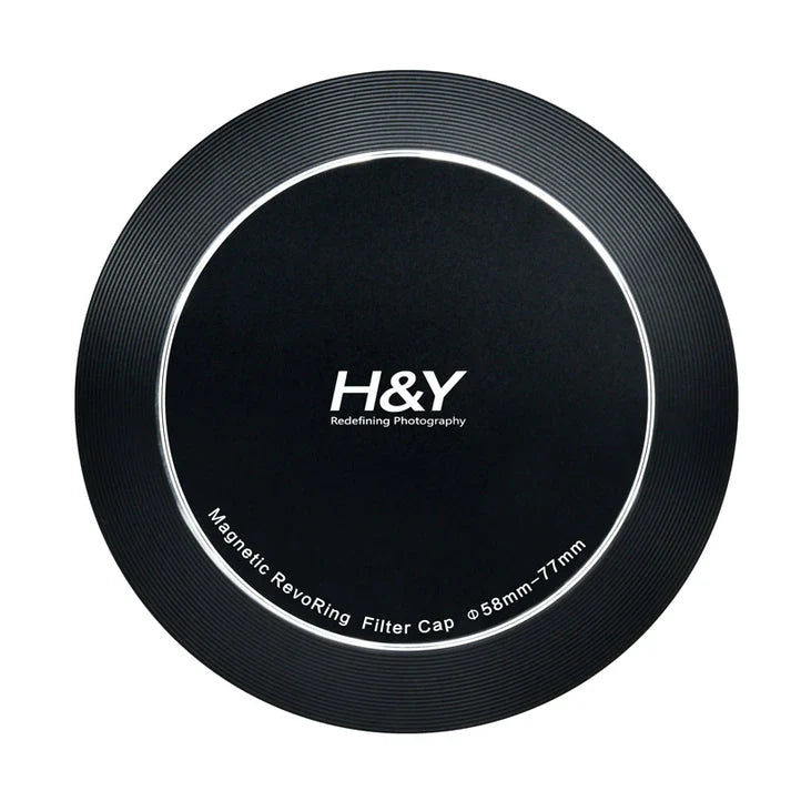 -H&Y Filters RevoRing Aluminium Front and Back Caps for 58-77mm-Filter Caps-H&Y Filters