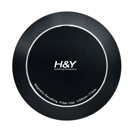 -H&Y Filters RevoRing Aluminium Front and Back Caps for 58-77mm-Filter Caps-H&Y Filters