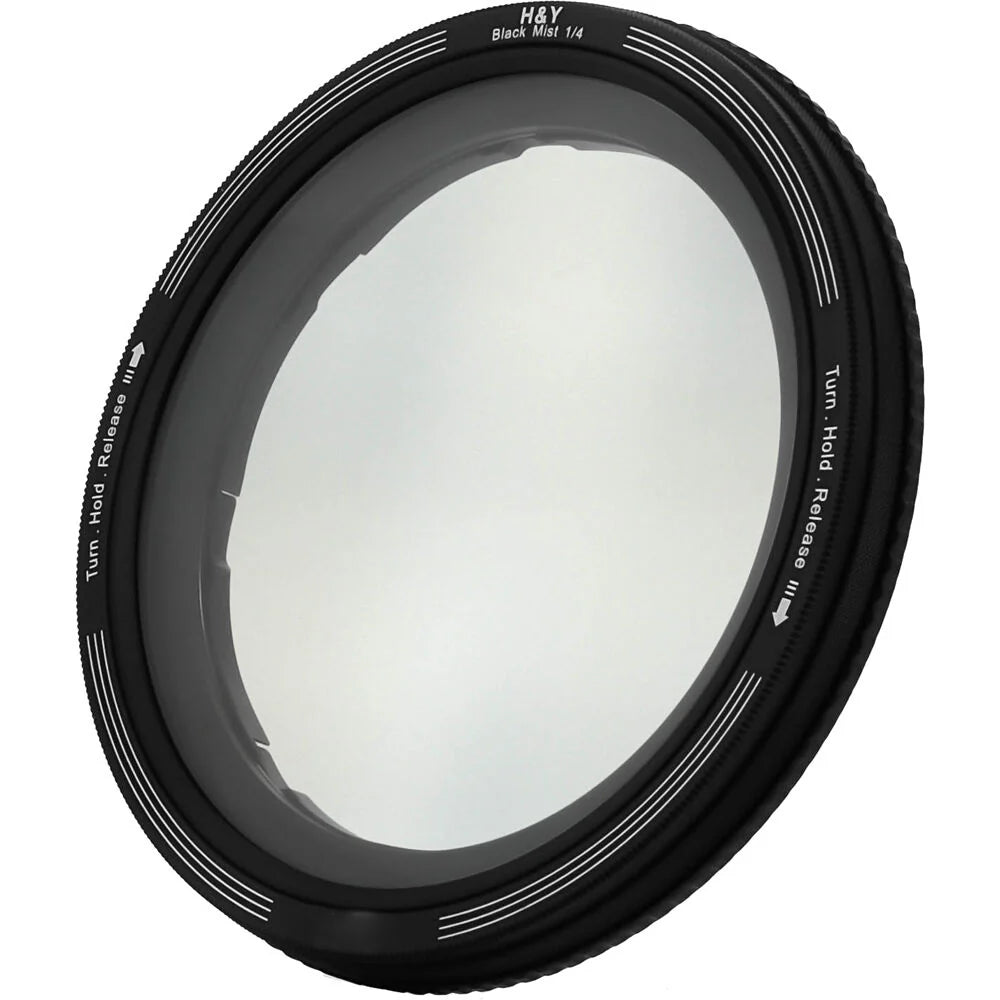 -H&Y Filters RevoRing Black Mist (1/4) Filter (46-62mm)-Variable Lens Adapter Mist Filter-H&Y Filters