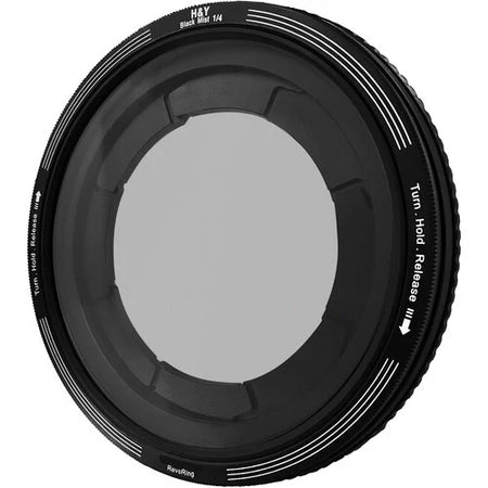 -H&Y Filters RevoRing Black Mist (1/4) Filter (58-77mm)-Variable Lens Adapter Mist Filter-H&Y Filters