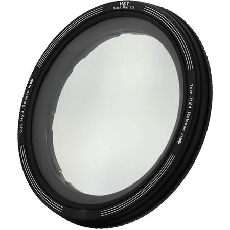 -H&Y Filters RevoRing Black Mist (1/4) Filter (58-77mm)-Variable Lens Adapter Mist Filter-H&Y Filters