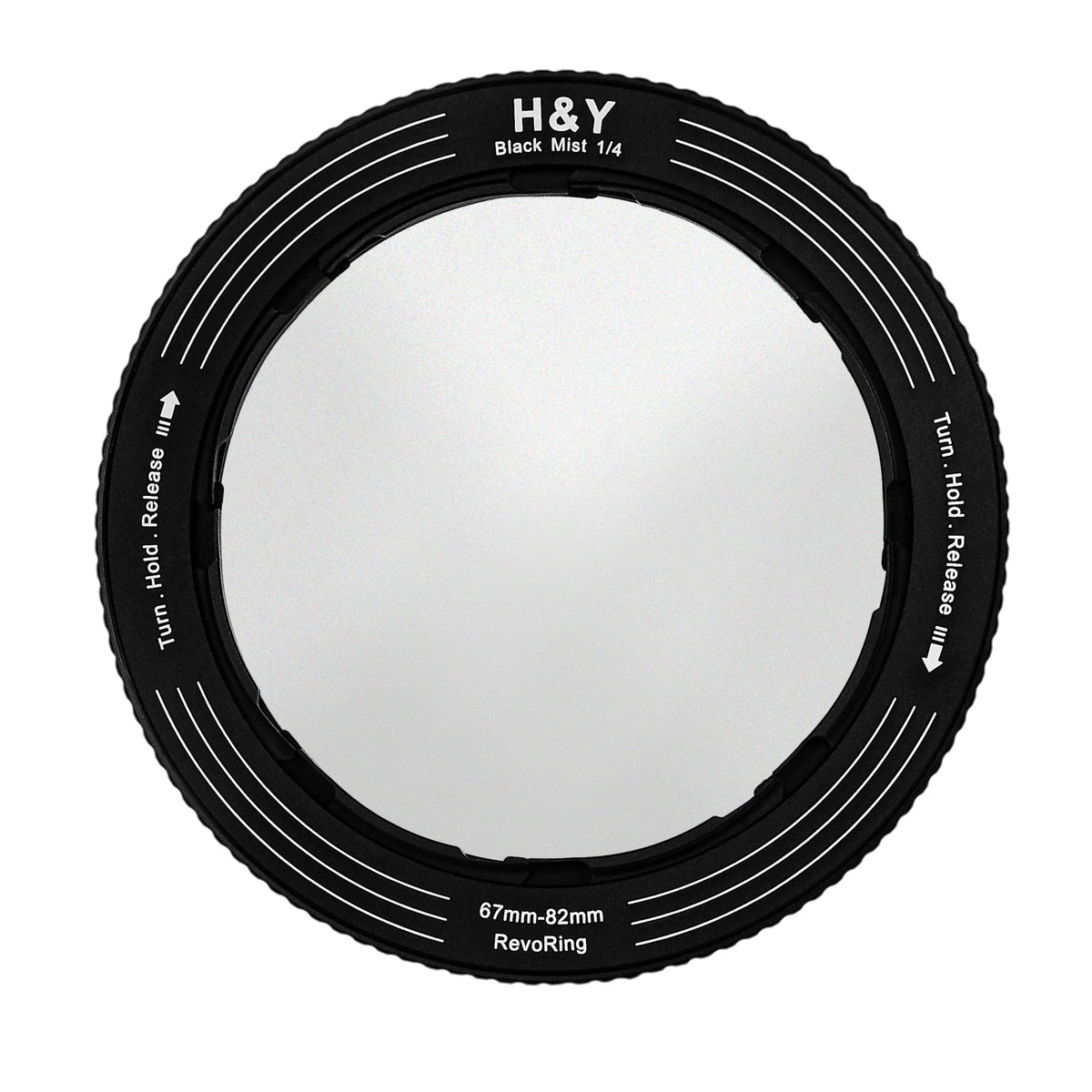 -H&Y Filters RevoRing Black Mist (1/4) Filter (67-82mm)-Variable Lens Adapter Mist Filter-H&Y Filters
