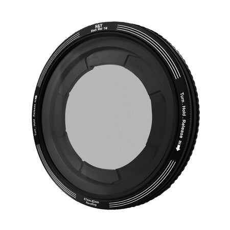 -H&Y Filters RevoRing Black Mist (1/4) Filter (67-82mm)-Variable Lens Adapter Mist Filter-H&Y Filters