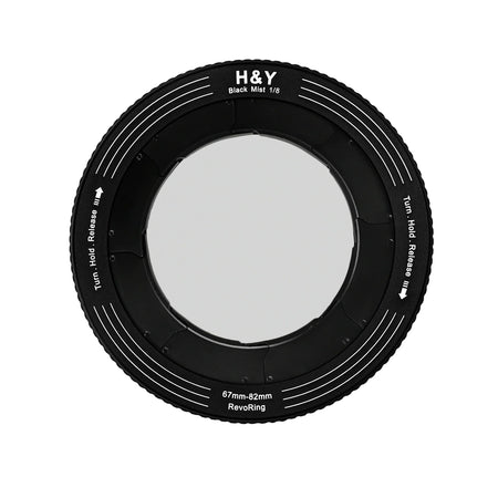 -H&Y Filters RevoRing Black Mist (1/8) Filter (58-77mm)-Variable Lens Adapter Mist Filter-H&Y Filters