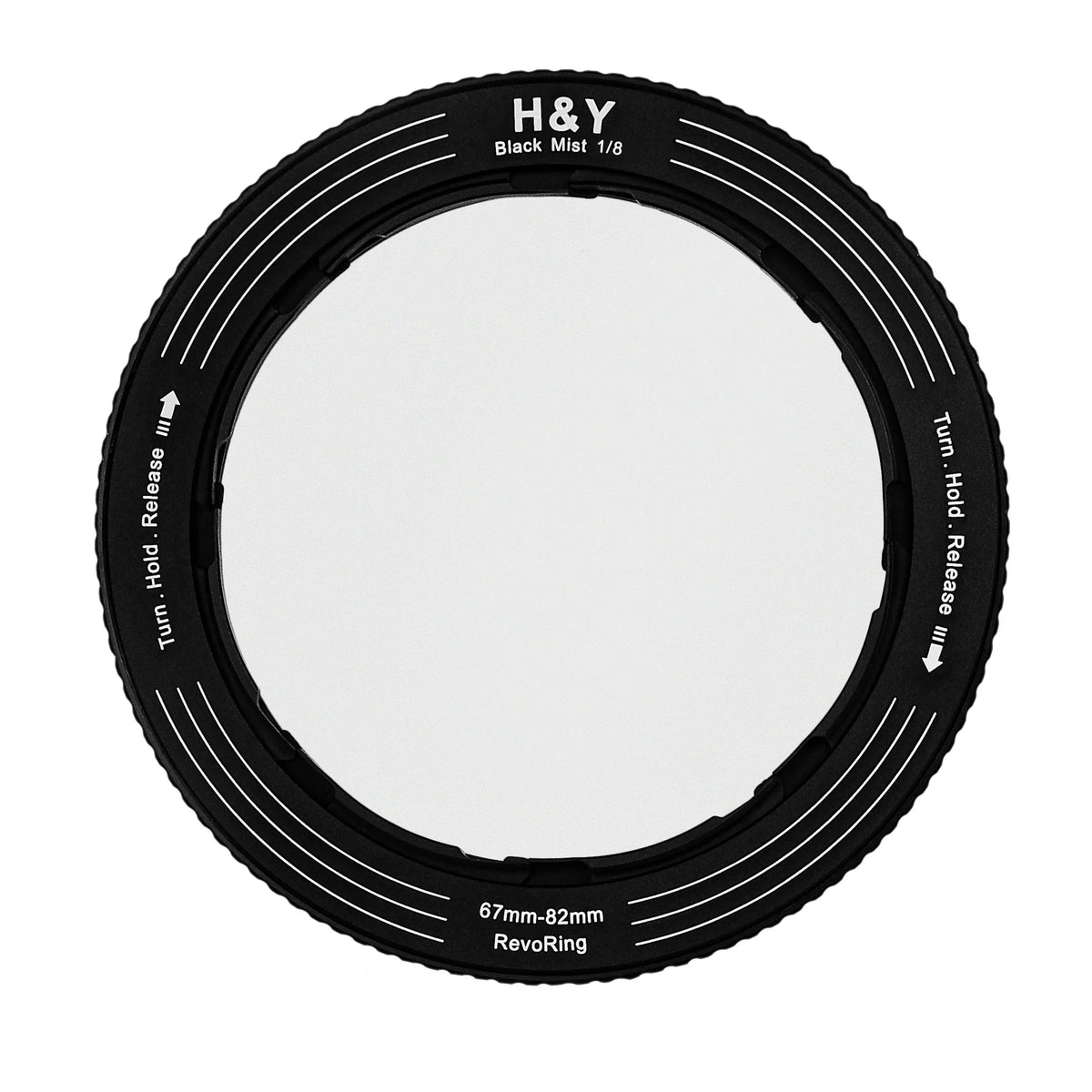 -H&Y Filters RevoRing Black Mist (1/8) Filter (58-77mm)-Variable Lens Adapter Mist Filter-H&Y Filters