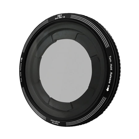 -H&Y Filters RevoRing Black Mist (1/8) Filter (67-82mm)-Variable Lens Adapter Mist Filter-H&Y Filters