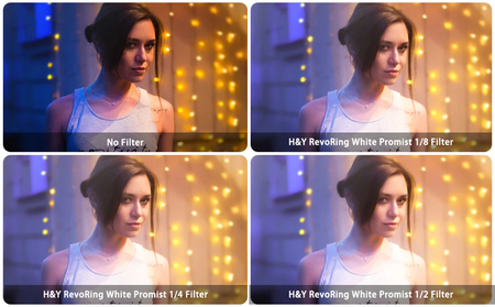 H&Y Filters RevoRing White Promist (1/8) Filter (67-82mm)