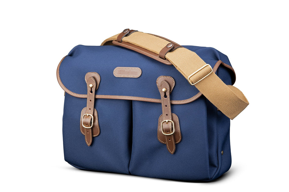 Billingham Icon Messenger Bag Navy FibreNyte/Chocolate