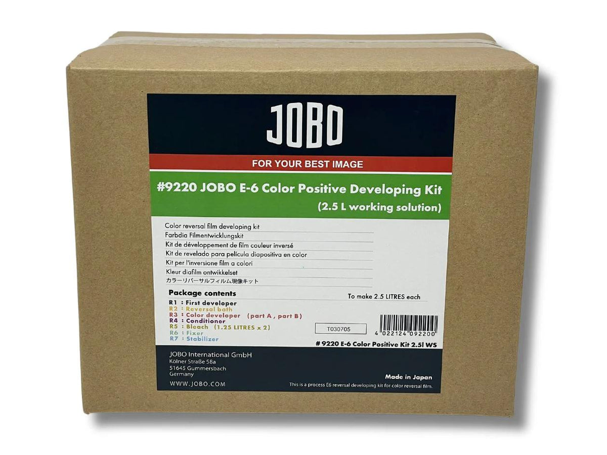 -JOBO E6 Colour Slide Film Processing Kit 2.5 Litre (9220)-Colour Film Chemistry-JOBO