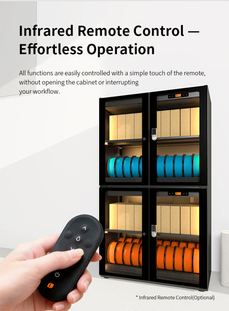 -LENTHEM DF-H250D (225 Litre) 3D Filament Dry Cabinet-Dry Cabinets-Lenthem