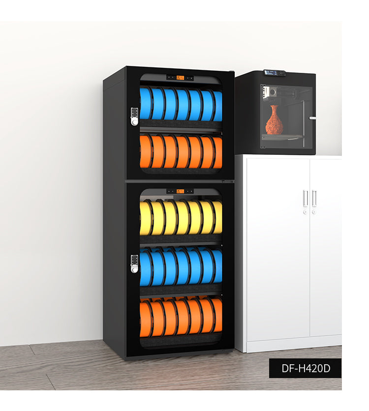 -LENTHEM DF-H420D (388 Litre) 3D Filament Dry Cabinet-Dry Cabinets-Lenthem