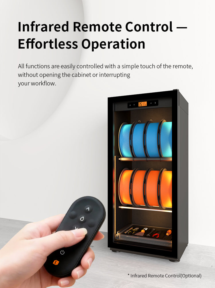 -LENTHEM DF-M050D (37 Litre) 3D Filament Dry Cabinet-Dry Cabinets-Lenthem