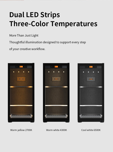 -LENTHEM DF-M050D (37 Litre) 3D Filament Dry Cabinet-Dry Cabinets-Lenthem