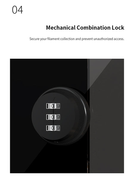-LENTHEM DF-M050D (37 Litre) 3D Filament Dry Cabinet-Dry Cabinets-Lenthem