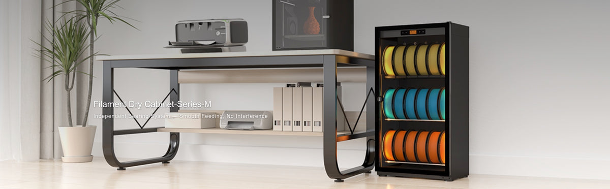 -LENTHEM DF-M050D (37 Litre) 3D Filament Dry Cabinet-Dry Cabinets-Lenthem