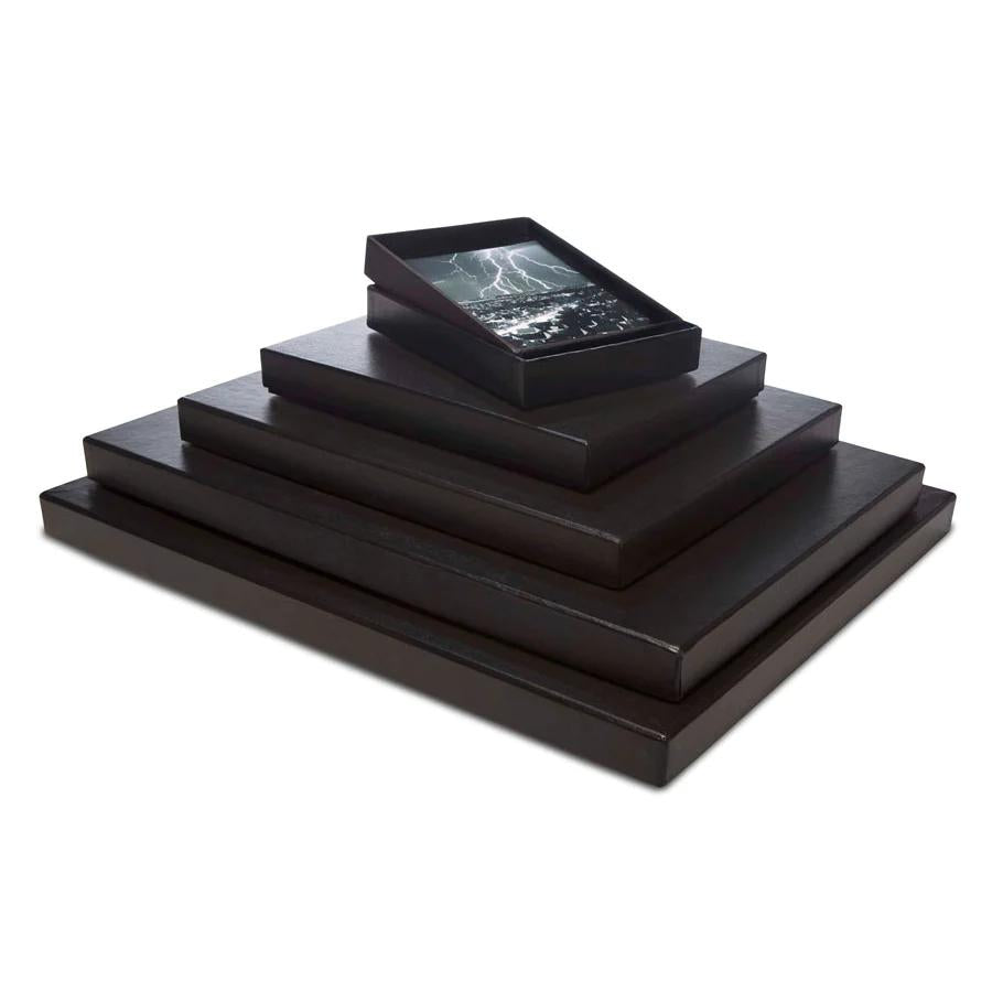 Print File FB55 5x5 Black Film Box 5-3/8x5-3/8x1