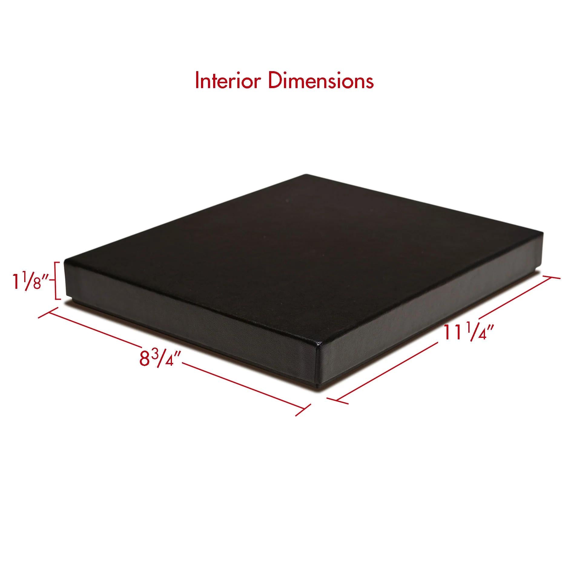 Print File FB811 8-1/2x11 Black Film Box 8-7/8x11-3/8x1