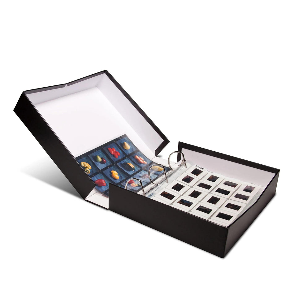 Print File PBB12133 Black Portfolio Box Binder w/ 2-1/2 D-ring 13-5/8x12-1/4x3