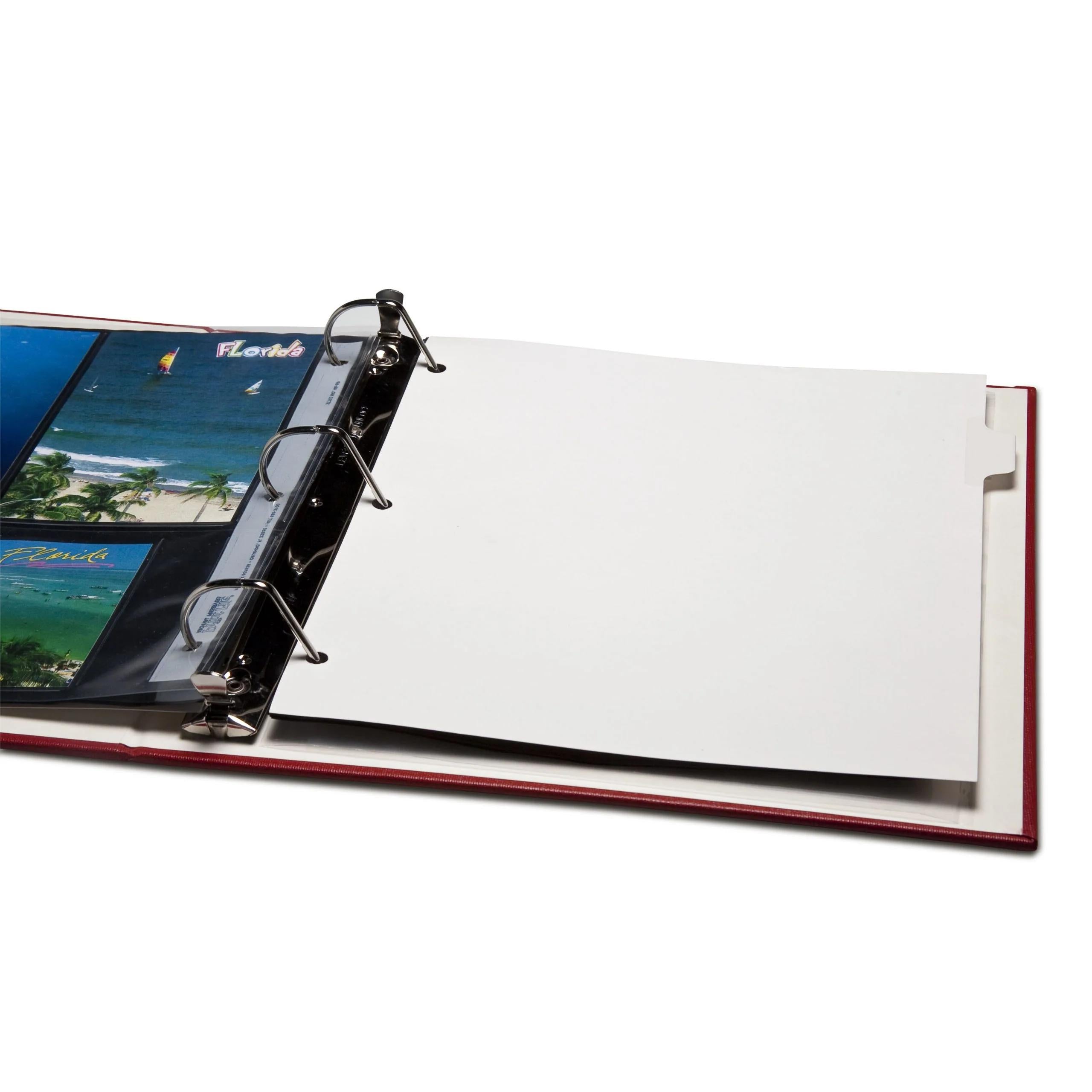 Print File UBID 1/8 Cut Mylar Reinforced Tabbed Dividers pack of 8