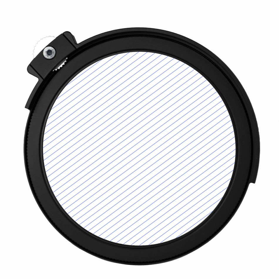 H&Y K-Series 95mm Drop-in Streak Blue Filter for K-series Holder (HD optical glass)