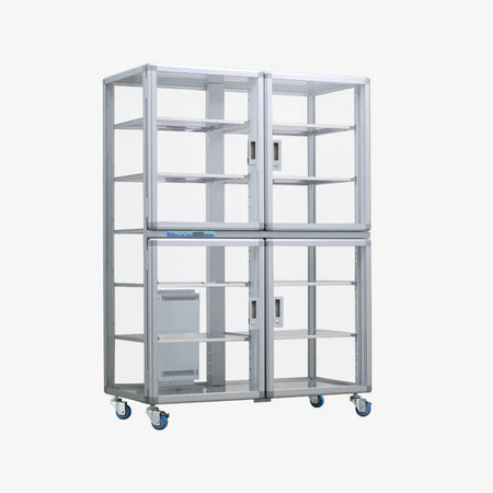 Wonderful EALD-801S (870 Litre) Transparent Dry Cabinet (RH Range 1-50%)-Industrial Dry Cabinets-Wonderful