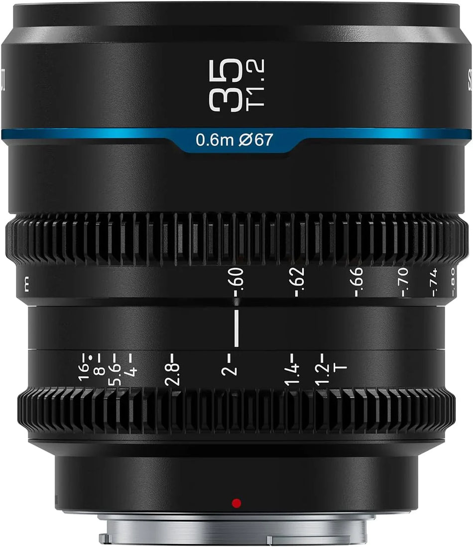 SIRUI Night Walker 35mm T1.2 S35 Cine Lens (Black) - L Mount