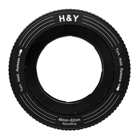-H&Y Filters RevoRing 46-62mm Variable Adapter for 67mm Filters-Variable Lens Adapter Rings-H&Y Filters