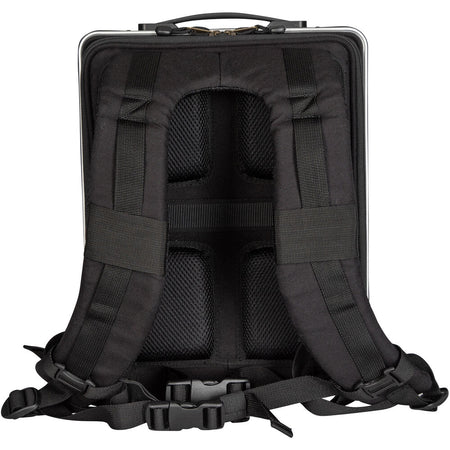 ALEON 16" Aluminium Camera Backpack with Padded Divider Set - Onyx Black-Aluminium Backpacks-Kudos Cameras