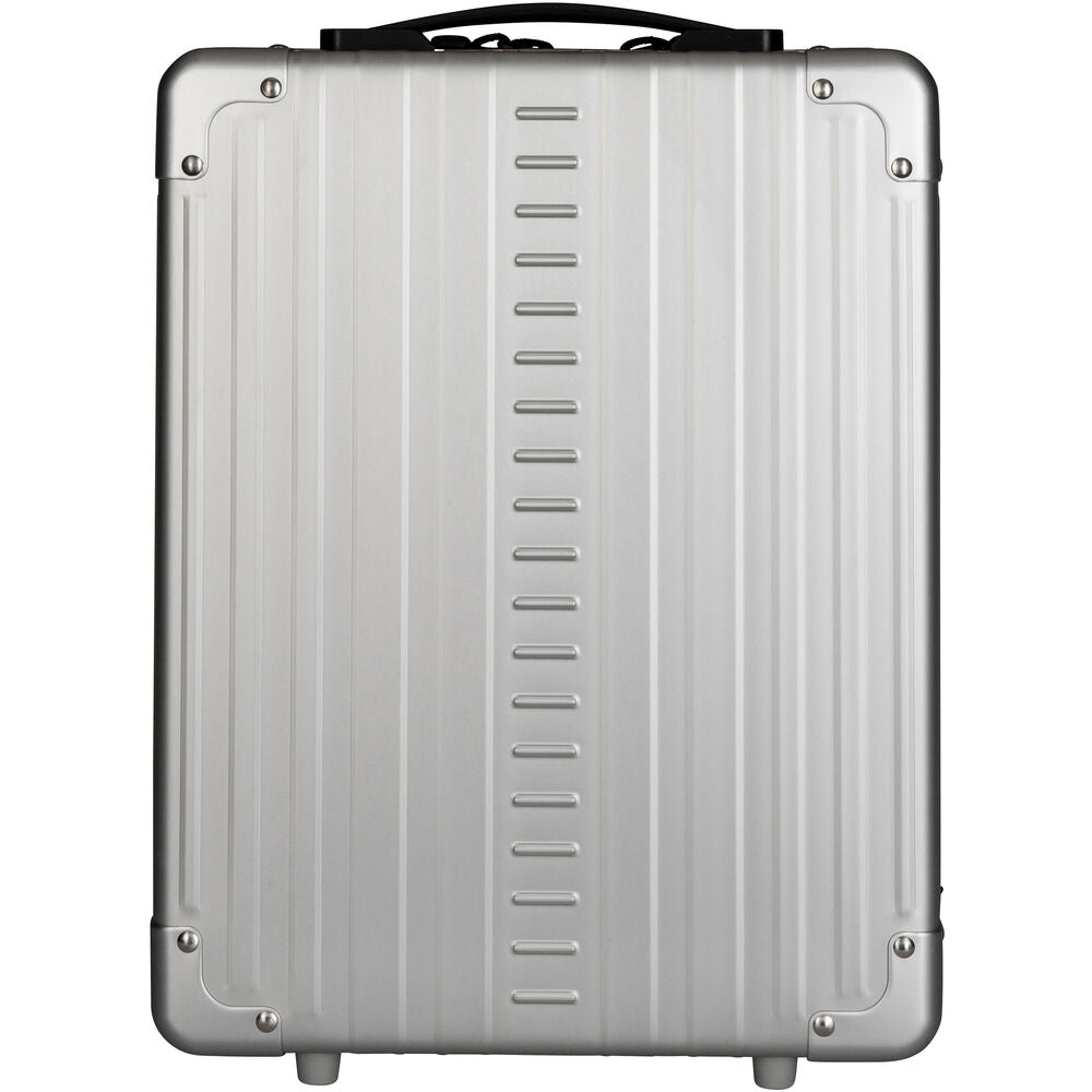 ALEON 16" Aluminium Camera Backpack with Padded Divider Set - Platinum Silver-Aluminium Backpacks-Kudos Cameras