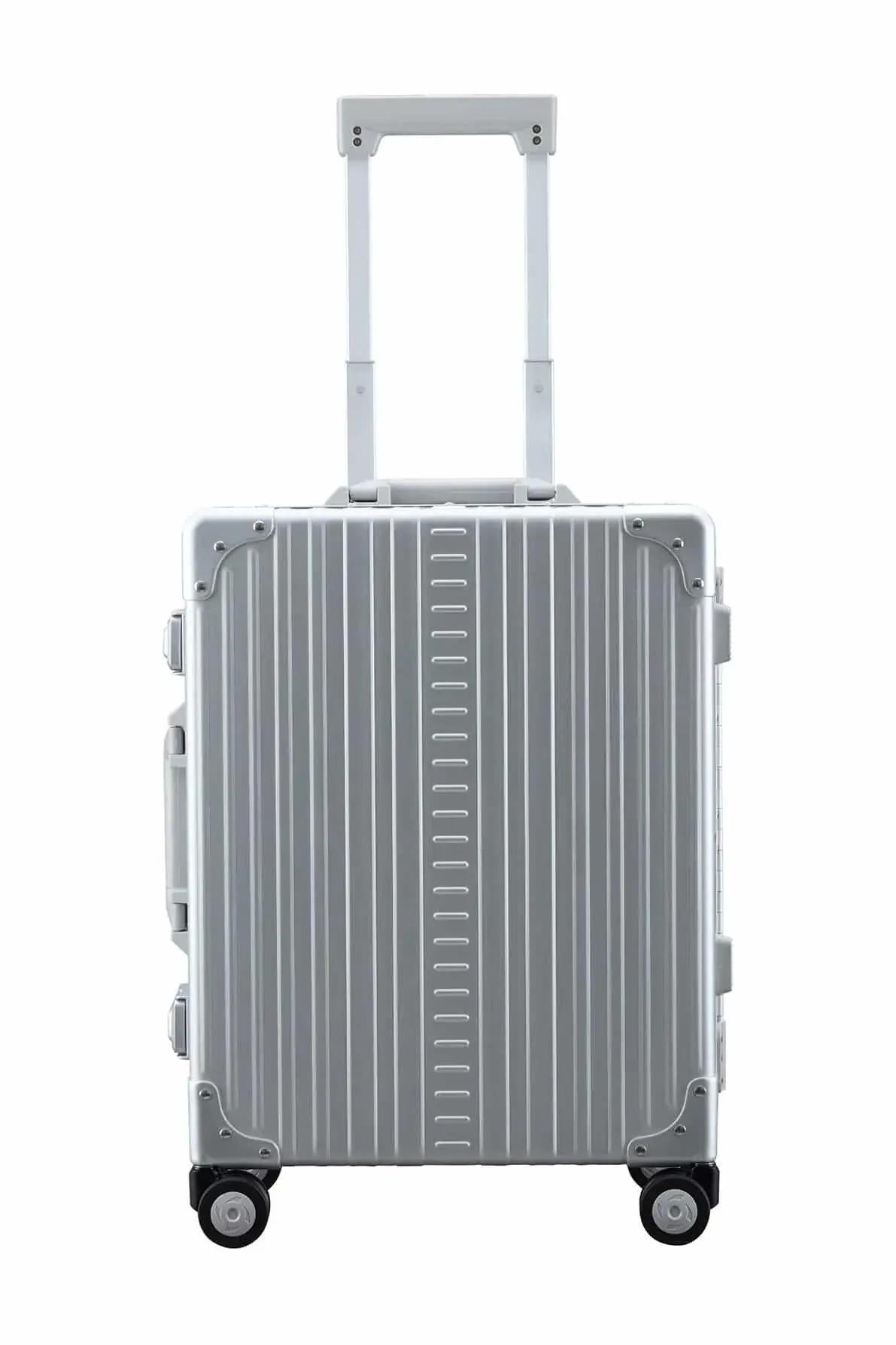 ALEON 26" Aluminium Camera Check-In Case with Padded Divider Set - Platinum Silver-Aluminium Cases-Kudos Cameras